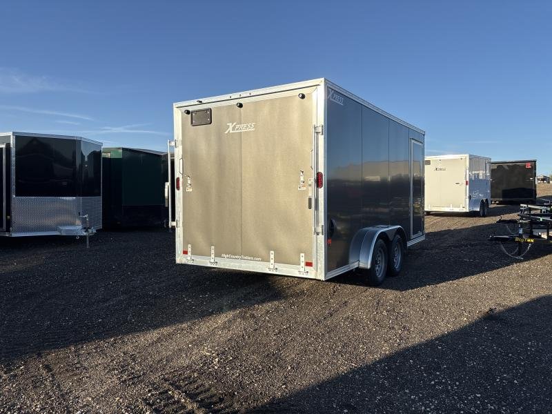 7.5'x16' Alcom Enclosed Cargo 7.5x16 XPRESS