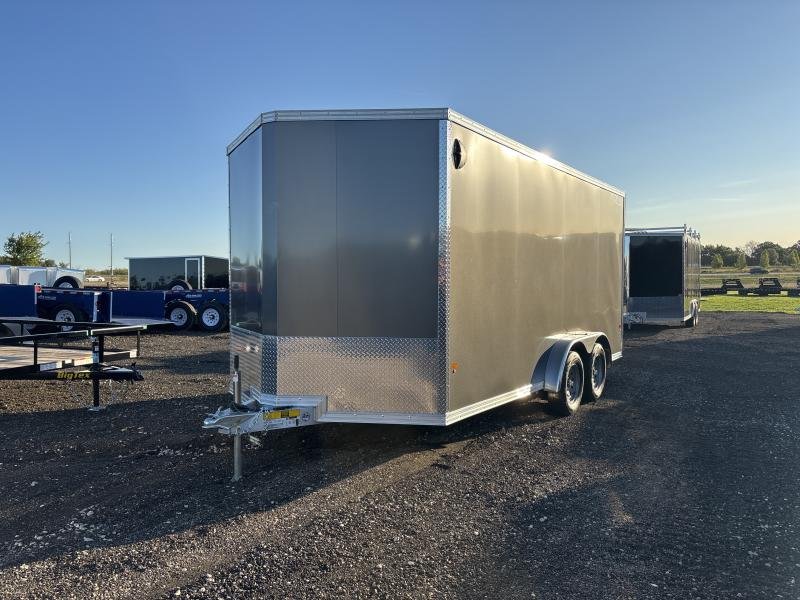 7.5'x16' Alcom Enclosed Cargo 7.5x16 XPRESS
