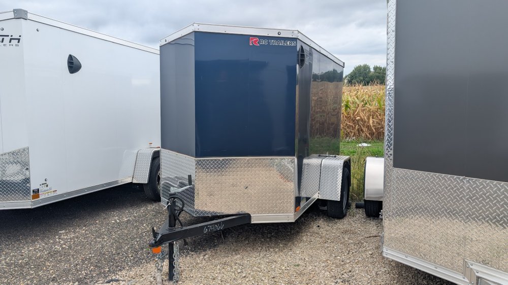 5'x8' RC Trailers Enclosed Cargo MDLX 5X8SA 64"