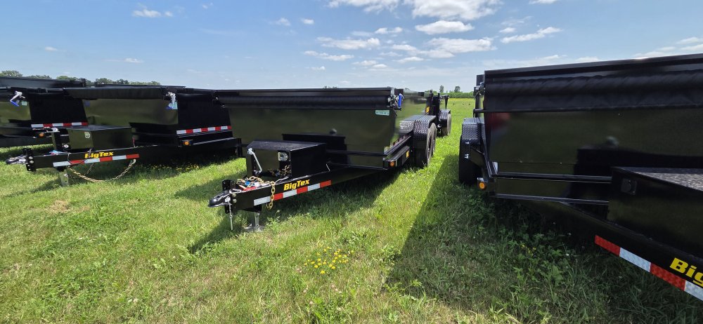 7'x14' Big Tex Trailers Dump 2'