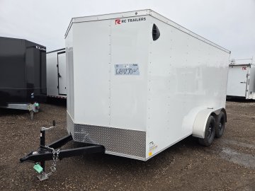 7'x14' RC Trailers Enclosed Cargo E714TA2 72"