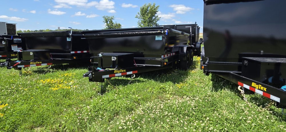 7'x14' Big Tex Trailers Dump 2'