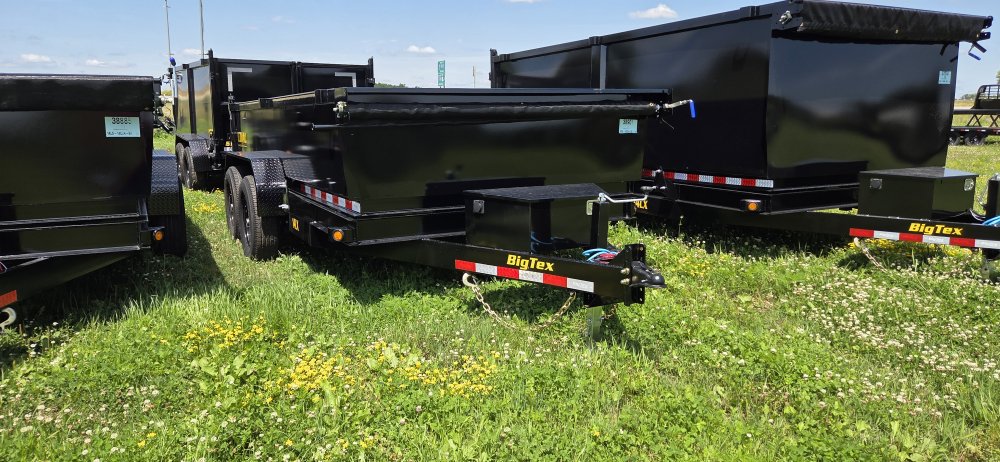 7'x14' Big Tex Trailers Dump 2'