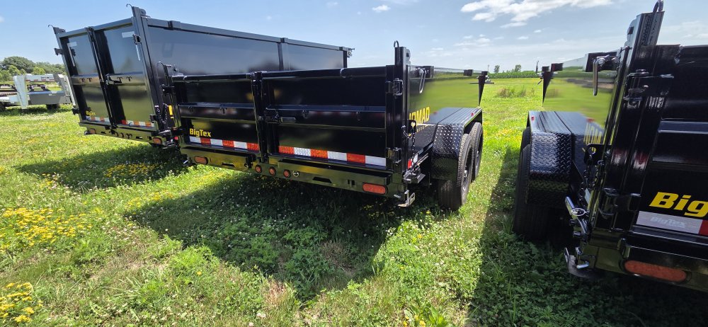 7'x14' Big Tex Trailers Dump 2'