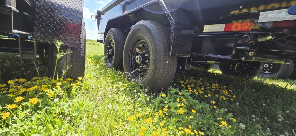 7'x14' Big Tex Trailers Dump 2'
