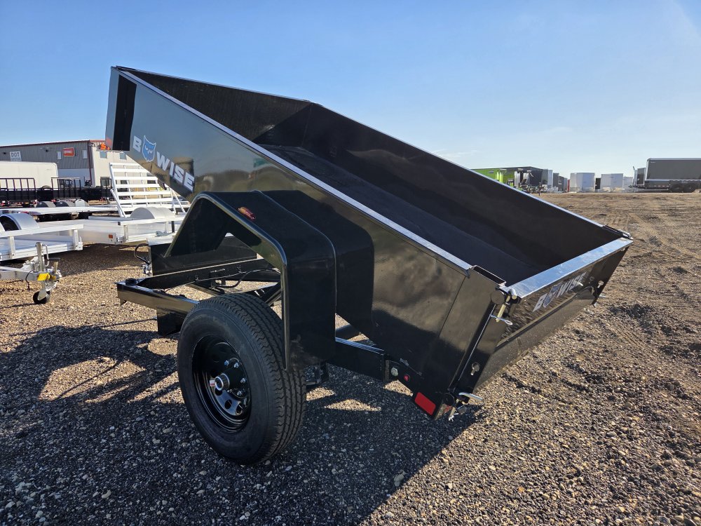 5'x8' BWISE TRAILERS Dump DTR508LP-5-D 15"