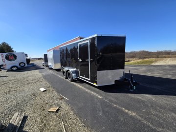 7'x14' RC Trailers Enclosed Cargo RWT714TA2 72"