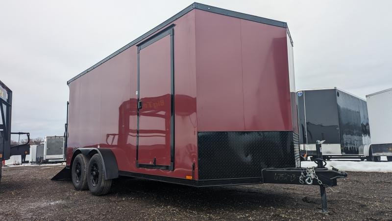 7'x16' RC Trailers Enclosed Cargo RDLX 7X16TA3