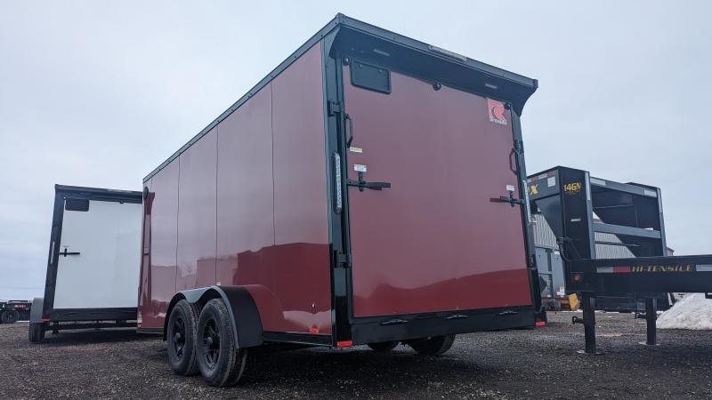 7'x16' RC Trailers Enclosed Cargo RDLX 7X16TA3