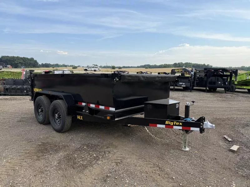 7'x12' Big Tex Trailers Dump 2'