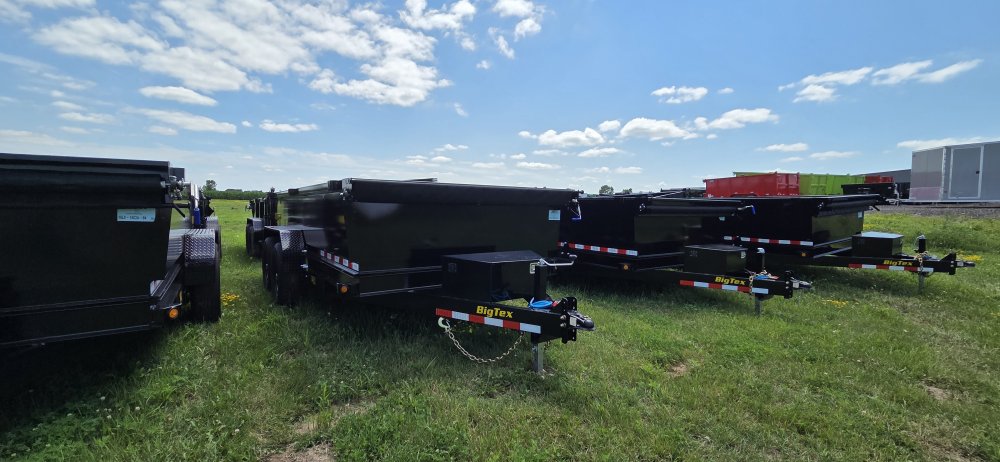 7'x14' Big Tex Trailers Dump 2'