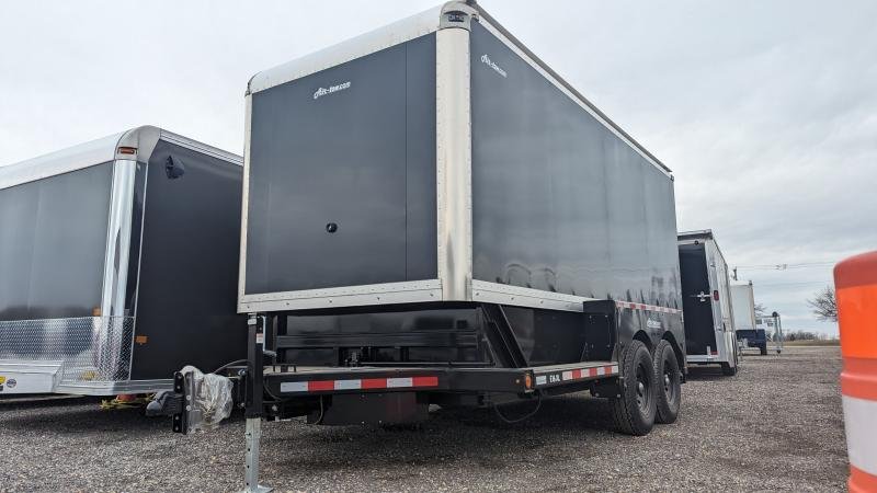 6'x16' Ground-Level Loading Air Tow Enclosed Cargo 94"