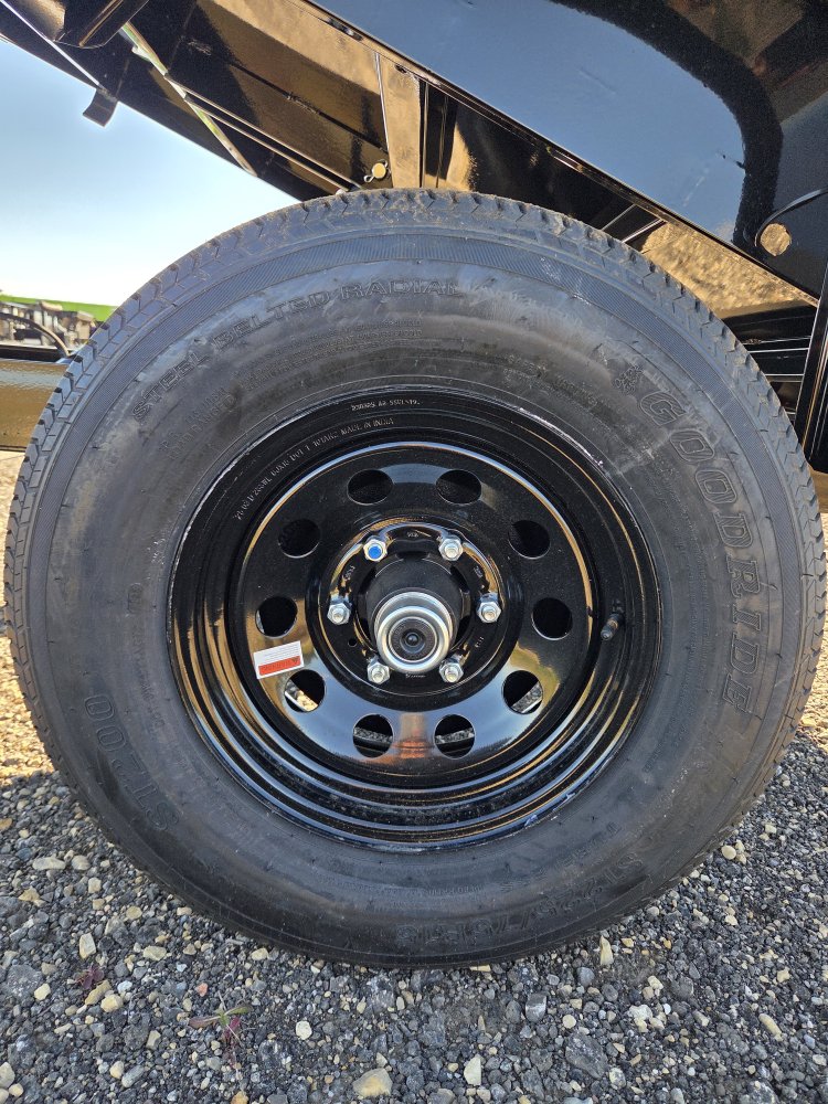 5'x8' BWISE TRAILERS Dump DTR508LP-5-D 15"