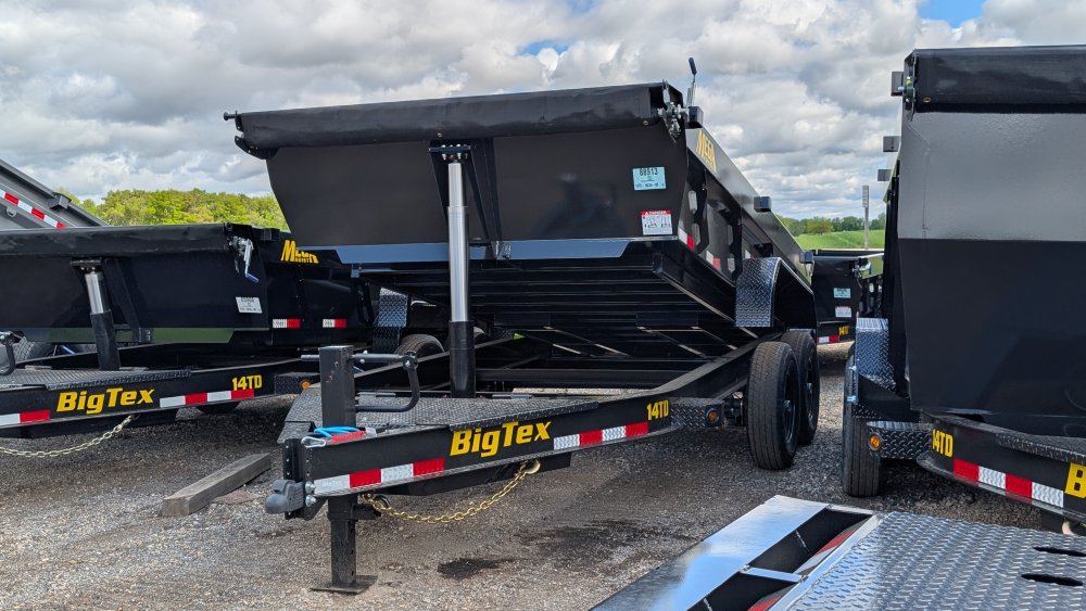 7'x14' Big Tex Dump 14TD-14 2'