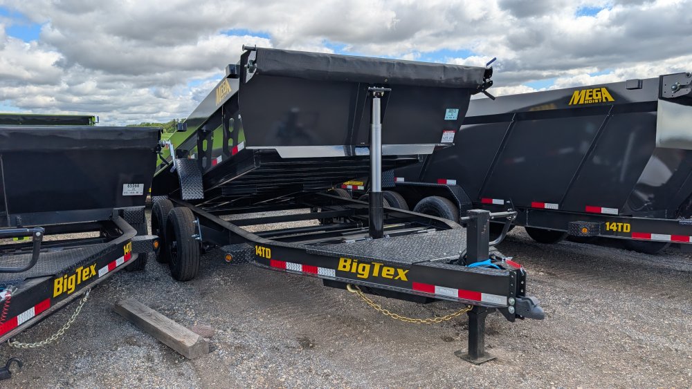 7'x14' Big Tex Dump 14TD-14 2'