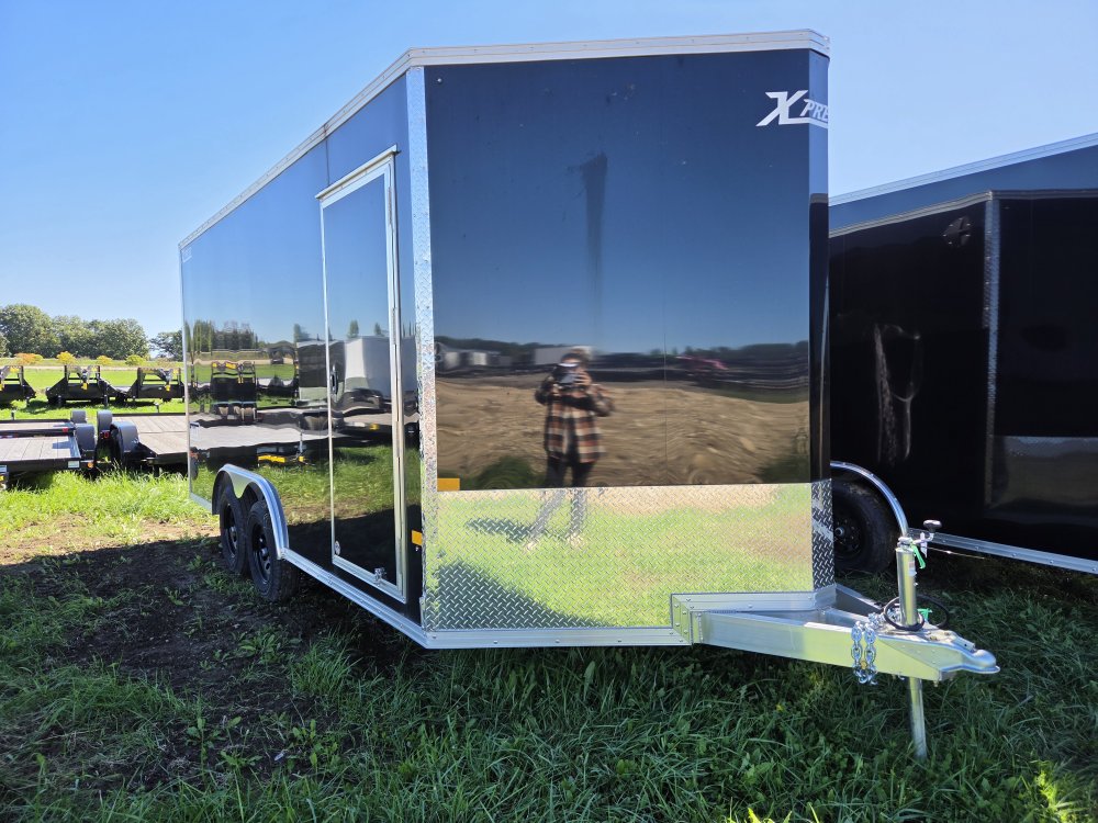 8.5'x16' Alcom Enclosed Cargo XPRESS8.5X16CH XLT-P LMFL25 85"