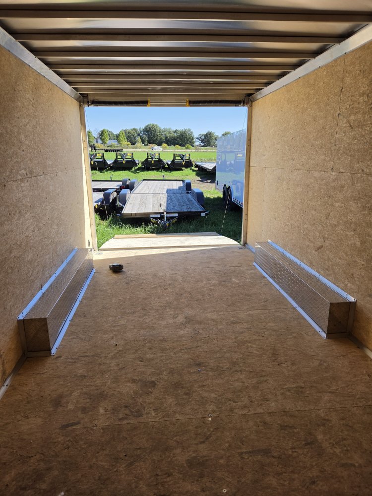 8.5'x16' Alcom Enclosed Cargo XPRESS8.5X16CH XLT-P LMFL25 85"