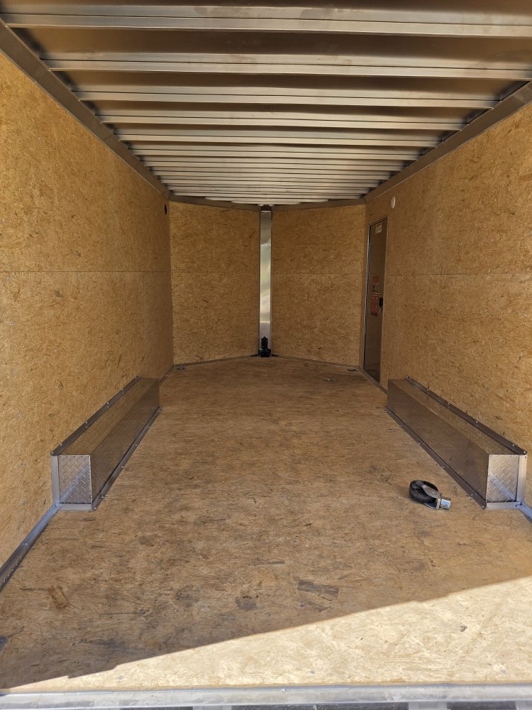 8.5'x16' Alcom Enclosed Cargo XPRESS8.5X16CH XLT-P LMFL25 85"