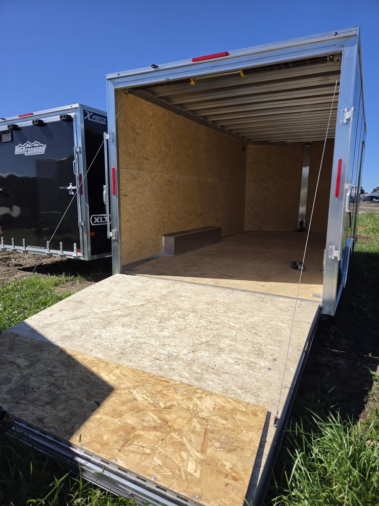 8.5'x16' Alcom Enclosed Cargo XPRESS8.5X16CH XLT-P LMFL25 85"