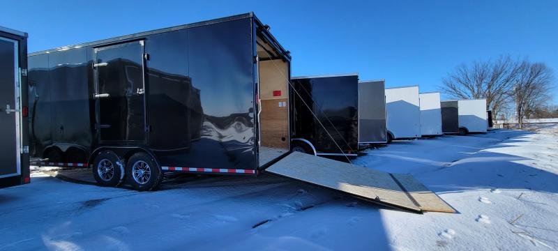 2023 Interstate 1 Trailers IF820TA5XLT Cargo / Enclosed Trailer 8.5x20 with Blackout Package and Fro