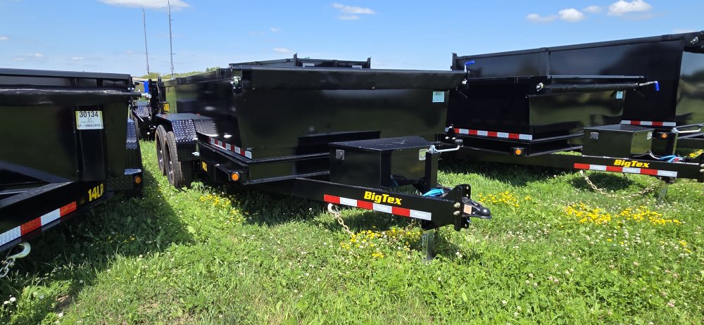7'x14' Big Tex Trailers Dump 2'