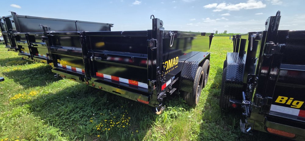 7'x14' Big Tex Trailers Dump 2'