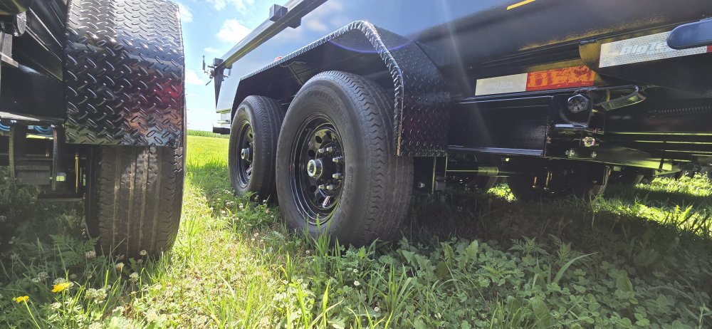 7'x14' Big Tex Trailers Dump 2'
