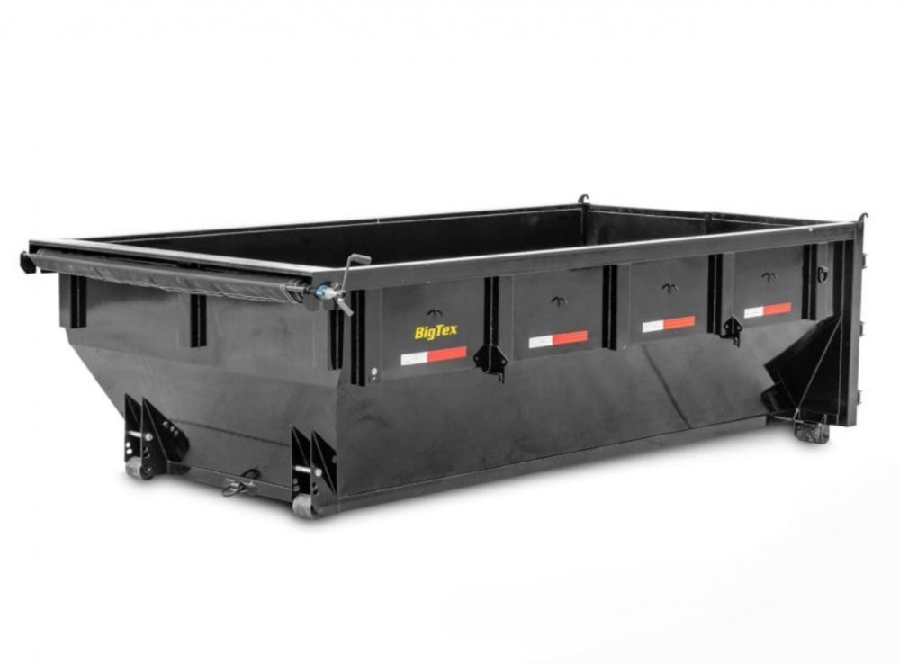 7'x14' Big Tex Trailers Dump-Bin 4'