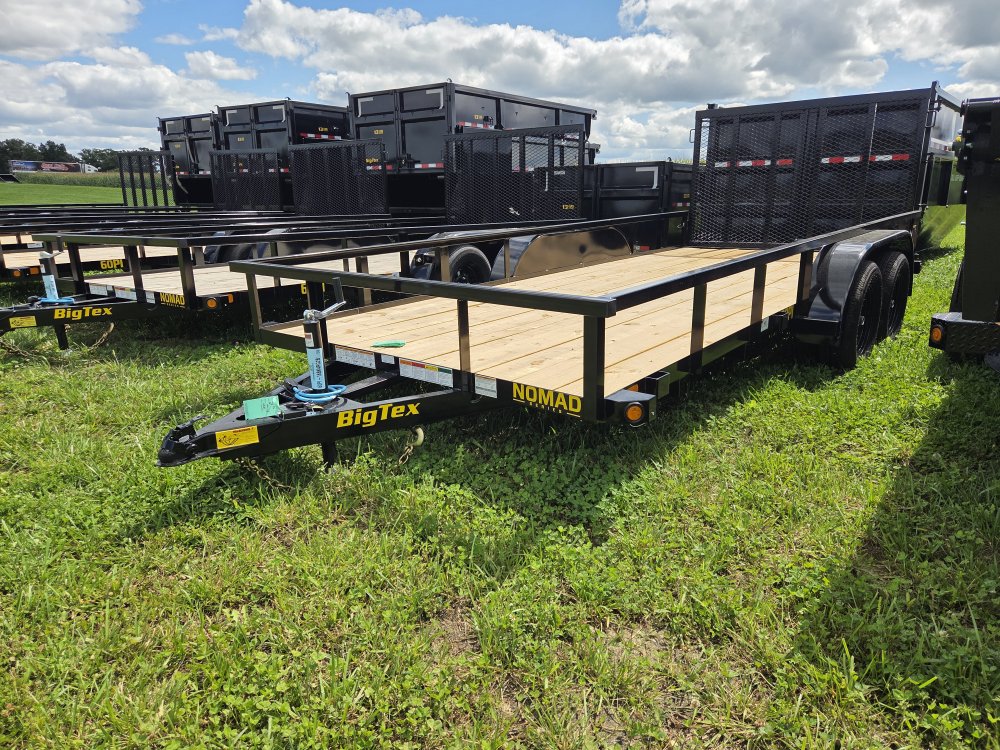6.4'x16' Big Tex Trailers Utility 60PI-16