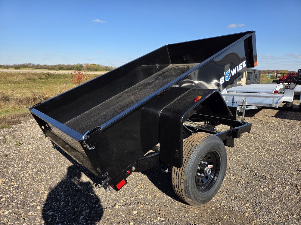 5'x8' BWISE TRAILERS Dump DTR508LP-5-D 15"
