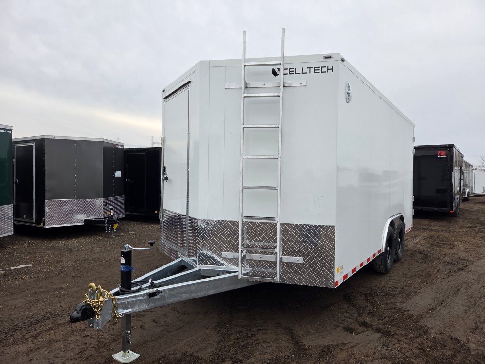 8.5'x16' CellTech Enclosed Cargo 85X16TA5 86"