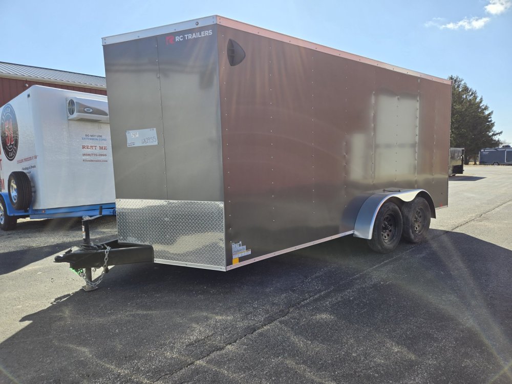 7'x16' RC Trailers Enclosed Cargo RWT716TA2 78"
