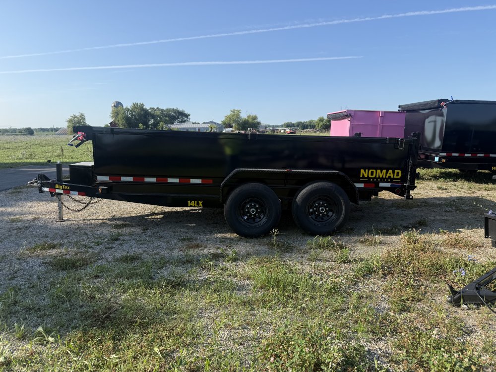 7'x14' Big Tex Dump 14LX-14 2'