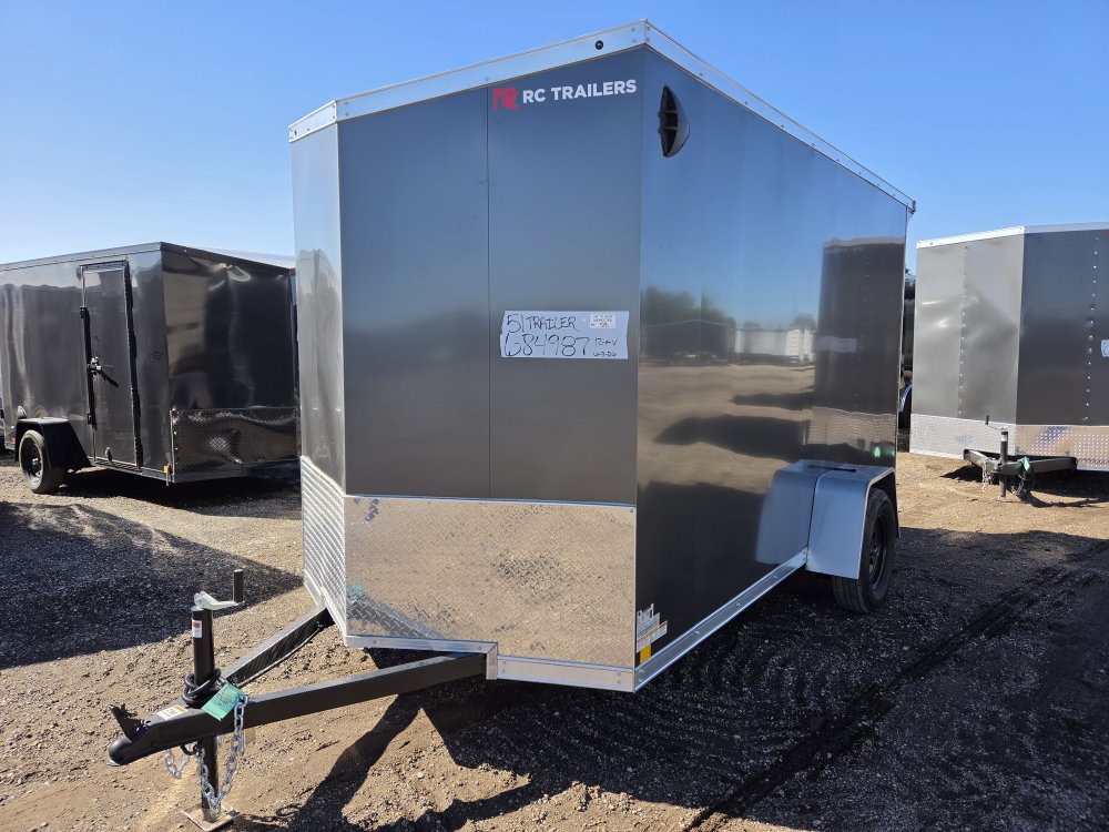 6'x12' RC Trailers Enclosed Cargo D612SA 78"