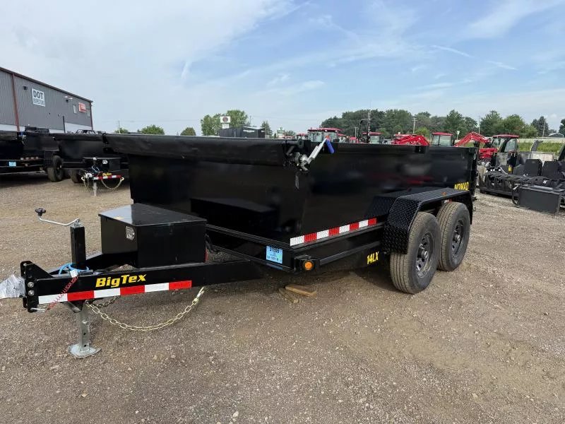 7'x12' Big Tex Trailers Dump 2'