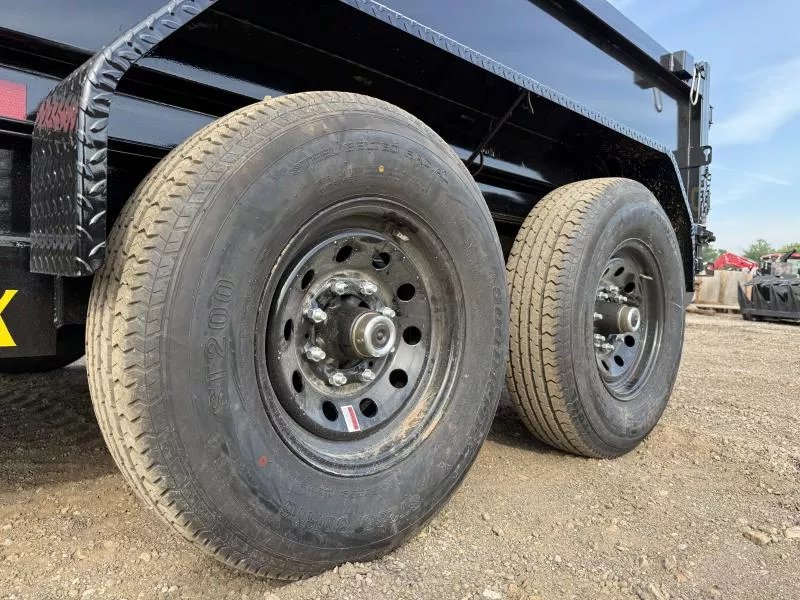 7'x12' Big Tex Trailers Dump 2'