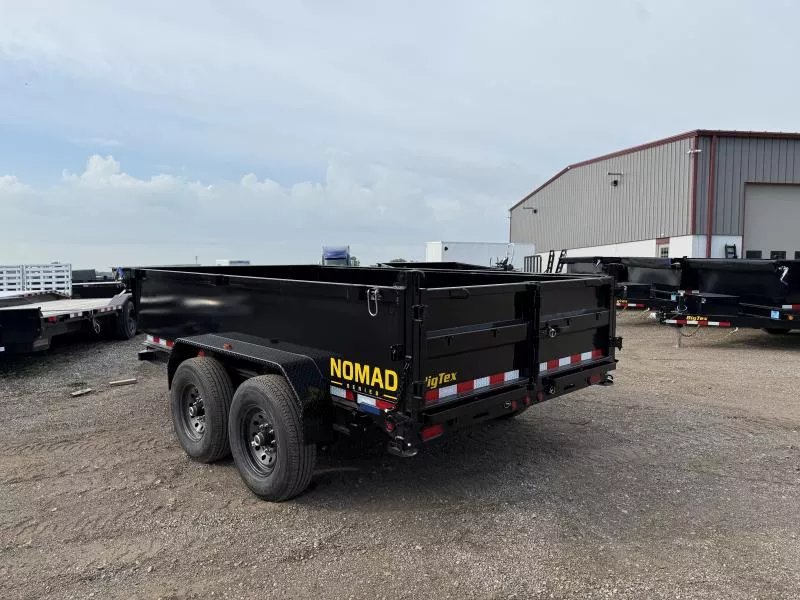 7'x12' Big Tex Trailers Dump 2'