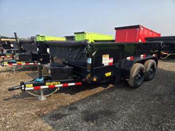 6'x12' Big Tex Trailers Dump 90SR 20"