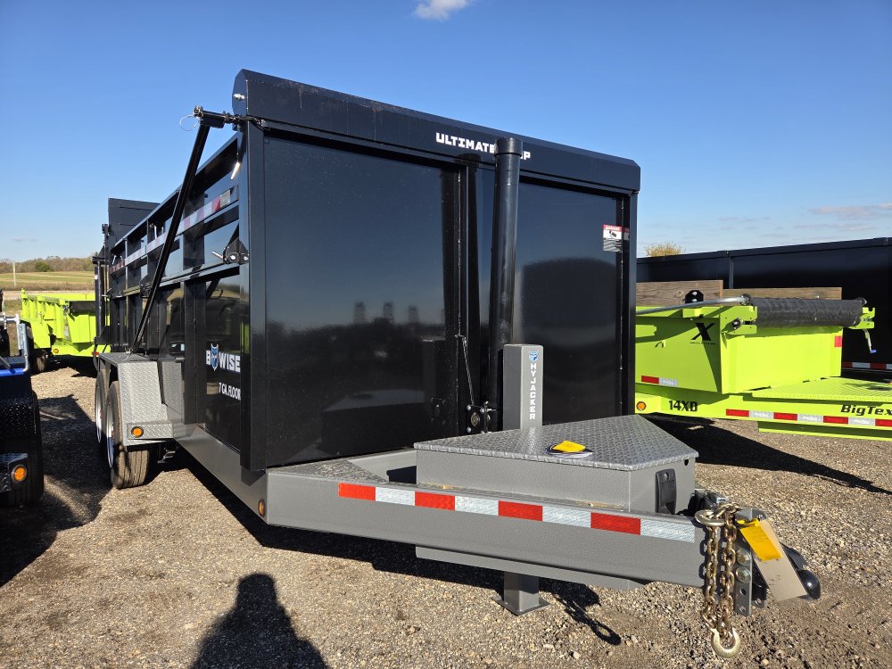 7'x16' BWISE TRAILERS Dump DUT16-17 4'