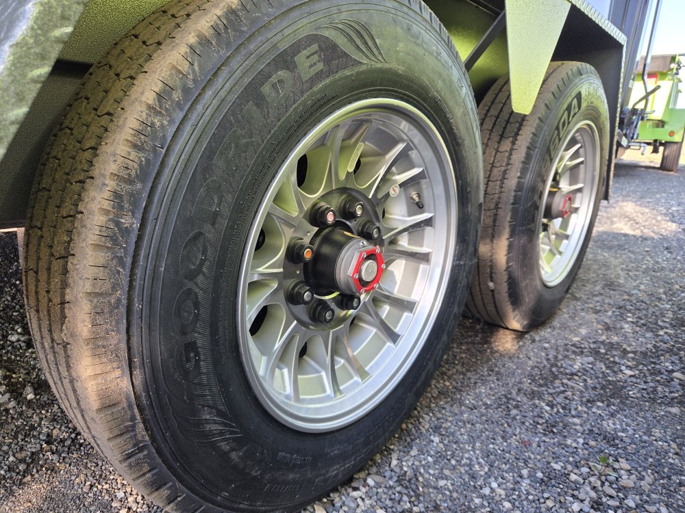 7'x16' BWISE TRAILERS Dump DUT16-17 4'