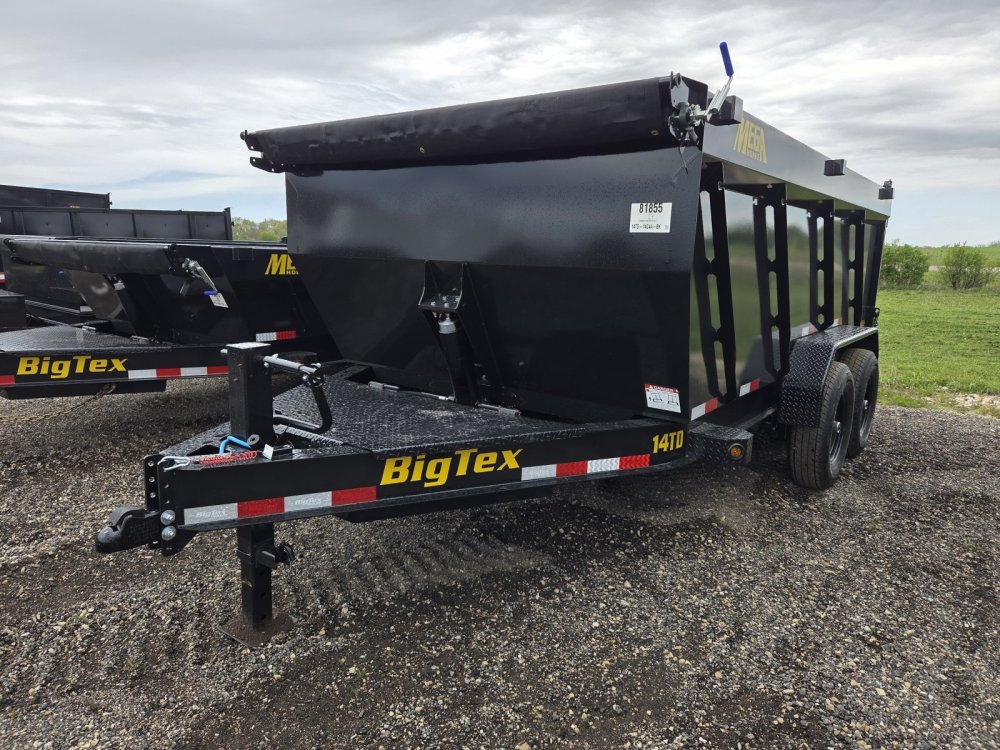 7'x14' Big Tex Dump 14TD-14 4'