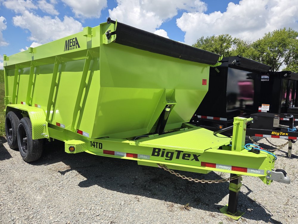 7'x14' Big Tex Dump 14TD-14 4'