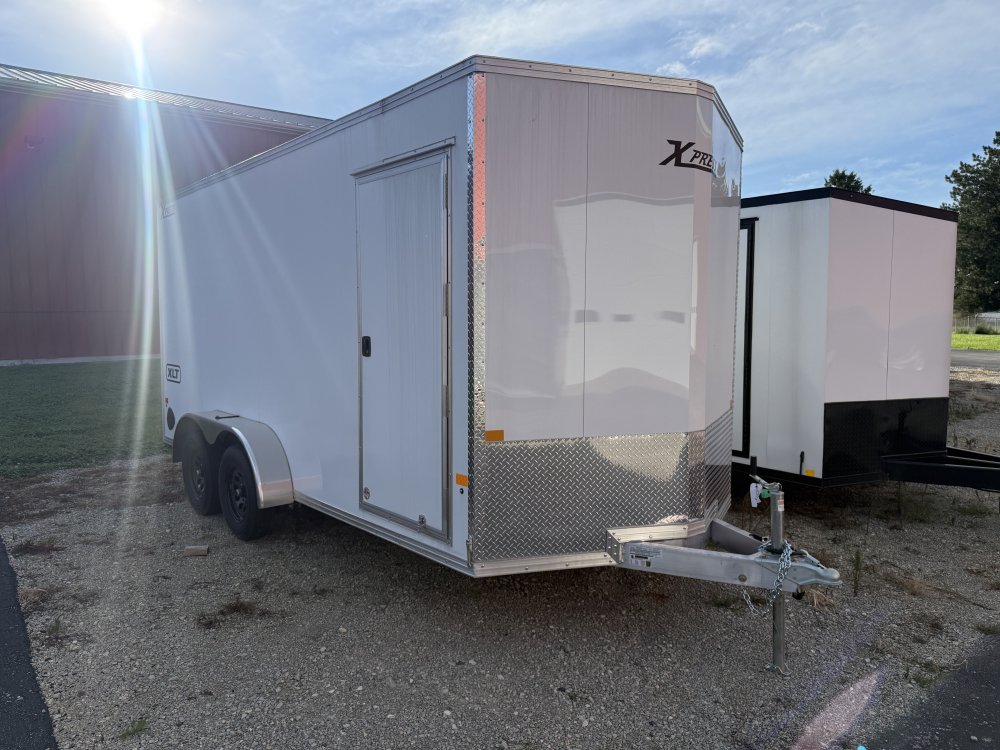 7'x16' Alcom Enclosed Cargo XPRESS 7x16-XLT 85"