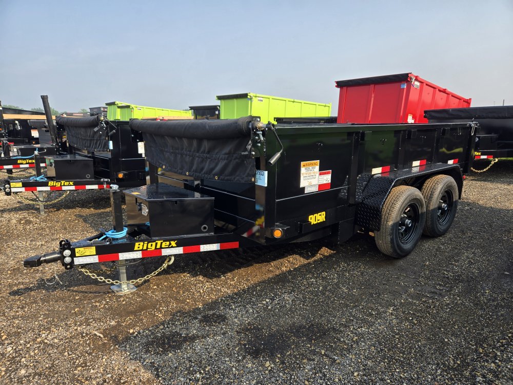 6'x12' Big Tex Trailers Dump 90SR 20"