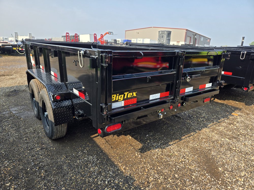 6'x12' Big Tex Trailers Dump 90SR 20"