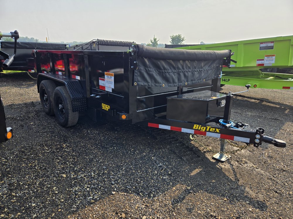 6'x12' Big Tex Trailers Dump 90SR 20"