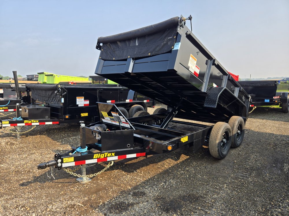 6'x12' Big Tex Trailers Dump 90SR 20"