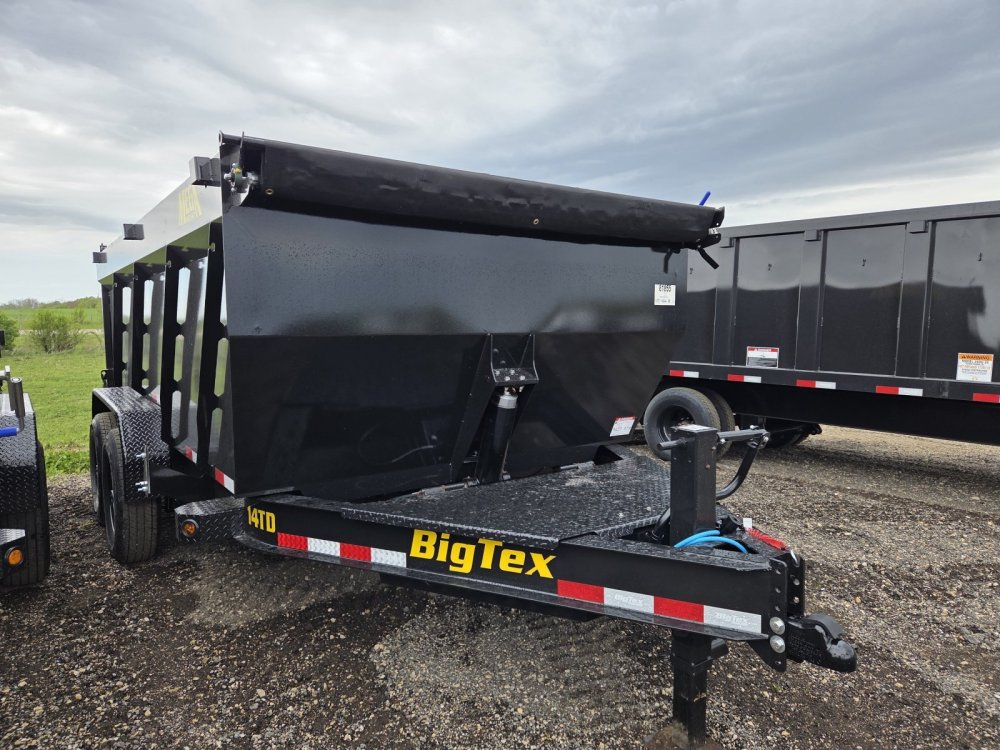 7'x14' Big Tex Dump 14TD-14 4'