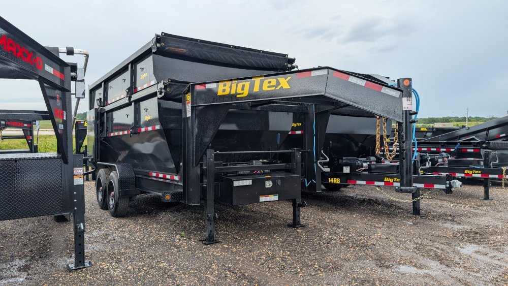 7'x14' Big Tex Roll-Off Dump 16RD-14