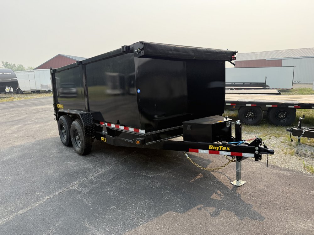 7'x14' Big Tex Dump 14LX-14 4'